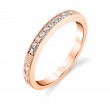 Modern Vintage Wedding Band - Holly