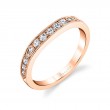 Milgrain Diamond Wedding Ring - Chereen