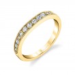 Milgrain Diamond Wedding Ring - Chereen