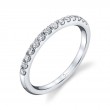 Classic Diamond Wedding Band - Celine