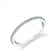 Classic Thin Pave Wedding Band - Carlotta