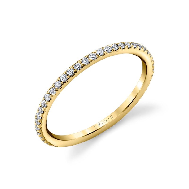 Classic Diamond Wedding Ring - Daniella