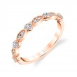 Stackable Diamond Wedding Ring - Florence