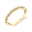 Stackable Diamond Wedding Ring - Florence