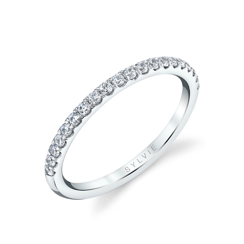 Classic Diamond Wedding Ring - Aspen