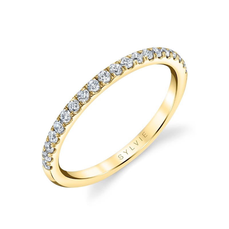 Classic Diamond Wedding Ring - Ariana