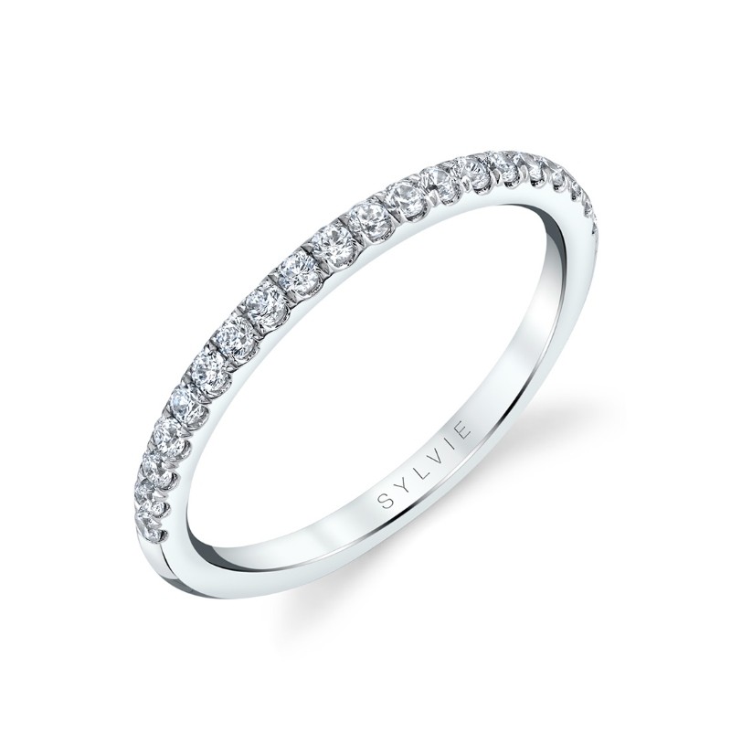 Classic Diamond Wedding Ring - Ariana