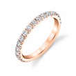 Wide Pave Wedding Band - Querida