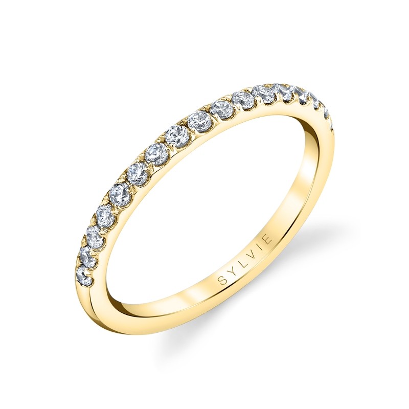 Classic Diamond Wedding Ring - Angela