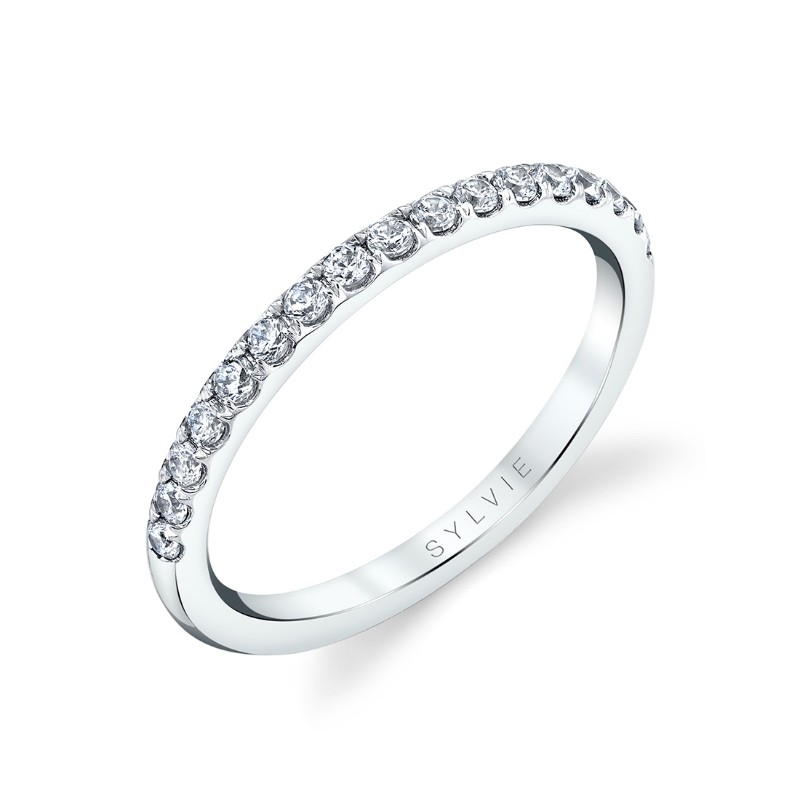 Classic Diamond Wedding Ring - Angela