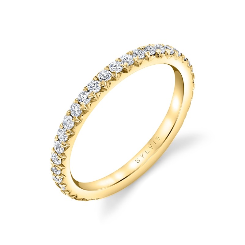 Classic Diamond Wedding Ring - Perri