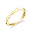 High Polish Wedding Band - Carina