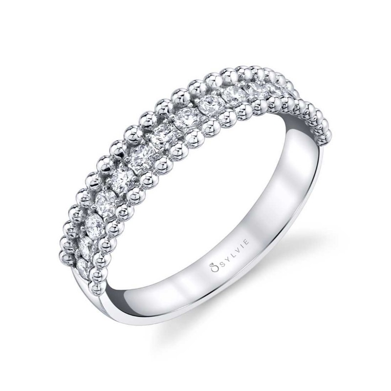Beaded Stackable Band - MD - Brettany
