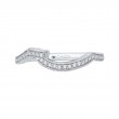Diamond Wedding Band in 14K White Gold