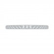 Diamond Wedding Band in 14K White Gold
