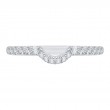 Diamond Wedding Band in 14K White Gold