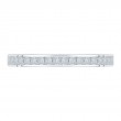 Princess Cut Diamond Half-Eternity Wedding Band in 14K White Gold