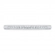 Plain Wedding Band in 14K White Gold