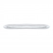 Plain Wedding Band in 14K White Gold