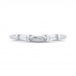 Baguette Cut Diamond Wedding Band in 14K White Gold