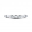 Baguette Cut Diamond Wedding Band in 14K White Gold