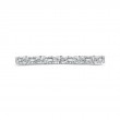 Marquise Cut Diamond Wedding Band in 14K White Gold