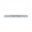Round Diamond Half-Eternity Wedding Band in 14K White Gold