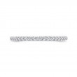 Diamond Half-Eternity Wedding Band in 14K White Gold