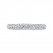 Diamond Wedding Band in 14K White Gold