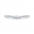Diamond Wedding Band in 14K White Gold