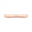 Plain Wedding Band in 14K Rose Gold
