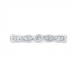Diamond Wedding Band in 14K White Gold
