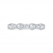 Diamond Wedding Band in 14K White Gold