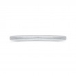 Plain Wedding Band in 14K White Gold