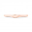Plain Wedding Band in 14K Rose Gold