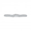 Diamond Wedding Band in 14K White Gold