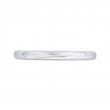 Plain Wedding Band in 14K White Gold