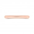 Plain Wedding Band in 14K Rose Gold