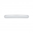 Plain Wedding Band with Milgrain 14K White Gold