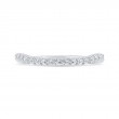Diamond Wedding Band in 14K White Gold