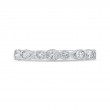 Diamond Wedding Band in 14K White Gold