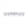 Diamond Wedding Band in 14K White Gold