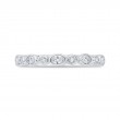 Diamond Wedding Band in 14K White Gold