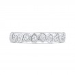 Diamond Wedding Band in 14K White Gold
