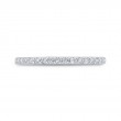 Diamond Wedding Band in 14K White Gold