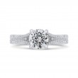 Split Shank Diamond Split Shank Engagement Ring in 14K White Gold (Semi-Mount)