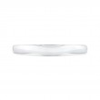Plain Wedding Band in 14K White Gold
