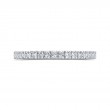 Diamond Wedding Band in 14K White Gold