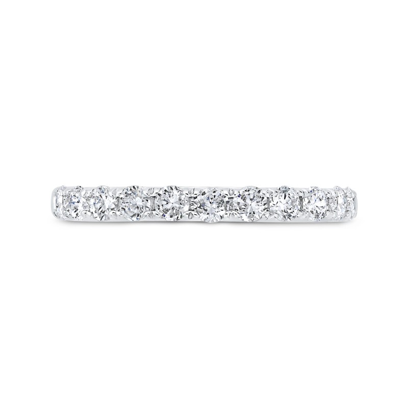 Diamond Wedding Band in 14K White Gold