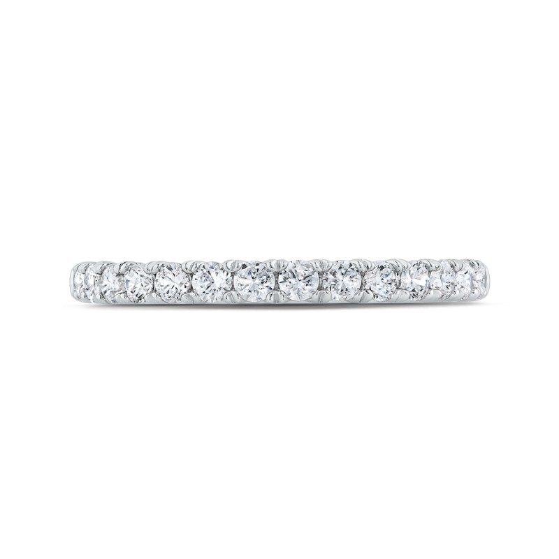Diamond Wedding Band in 14K White Gold